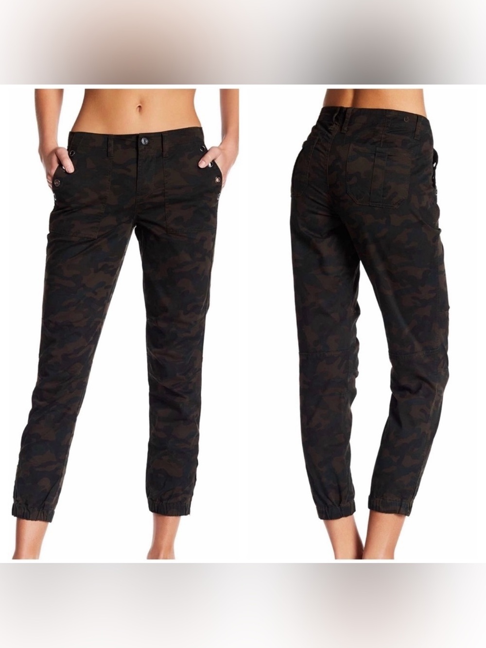 Kensie Camouflage Jogger Pants Size 4